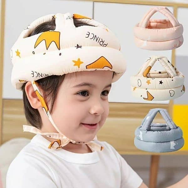 baby printed head protector helmet 0