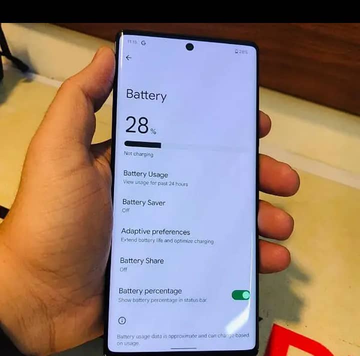 Pixel 6pro 12.128gb non pta sim time remaining 9.5/10 condition 0