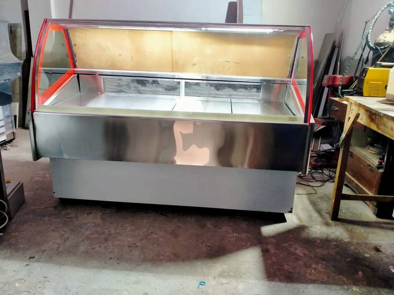 Meat Display Chiller Horizontal Counter Latest Meat Chiller Display 2