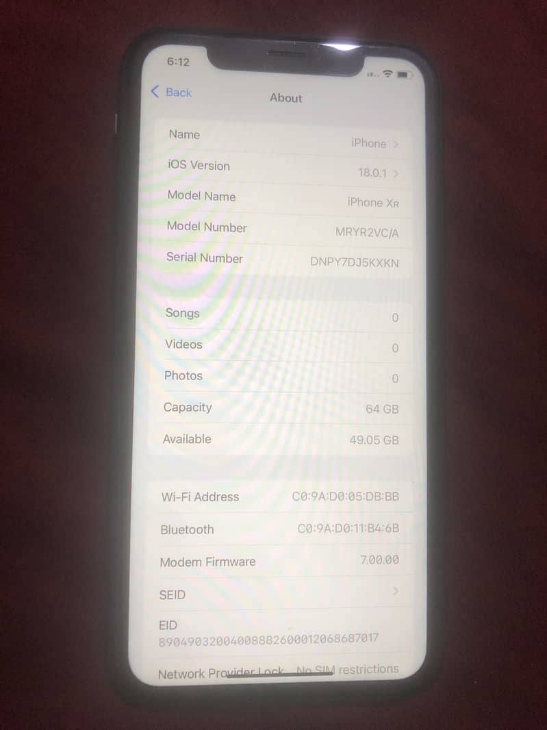 iPhone XR 64 gb Non PTA 4