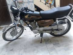 Honda CG 125S Gold black