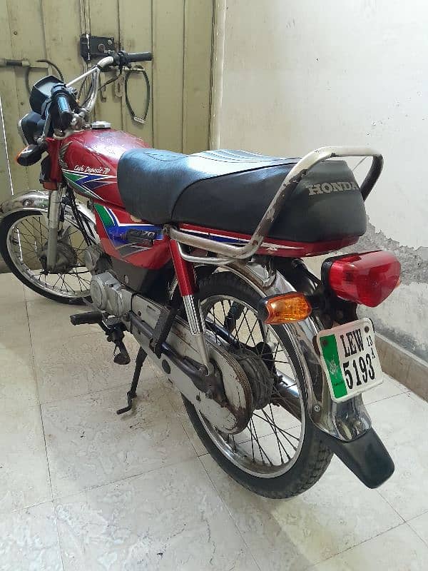 Honda CD70 2013Model Geniun Bike for sale 4