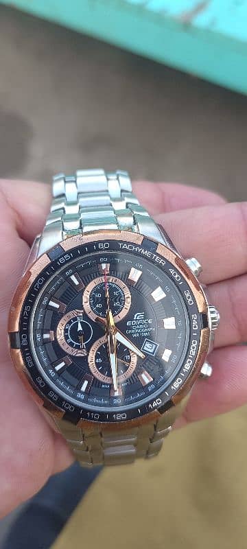 Casio edifice chronograph watch 7