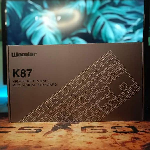 Womier k87 TKL Brand New Gaming Keyboard Limited Edition 3