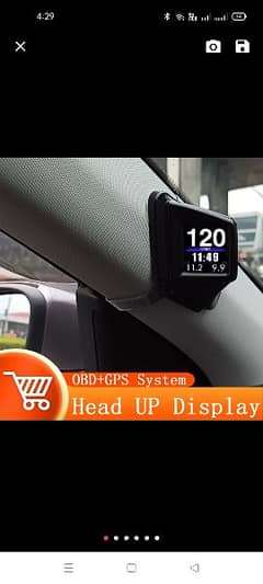 HUD OBD2+GPS On-board Computer Head up Display