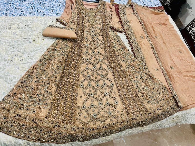 Bridal walima Maxi designer dress 2