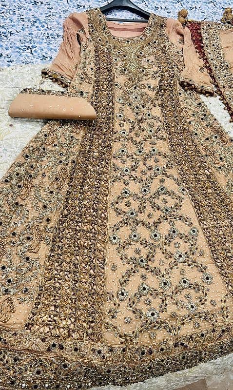 Bridal walima Maxi designer dress 3