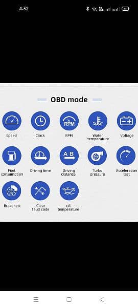 HUD OBD2+GPS On-board Computer Head up Display 5