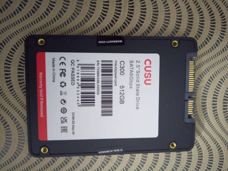 512 gb SSD Cusu brand 3