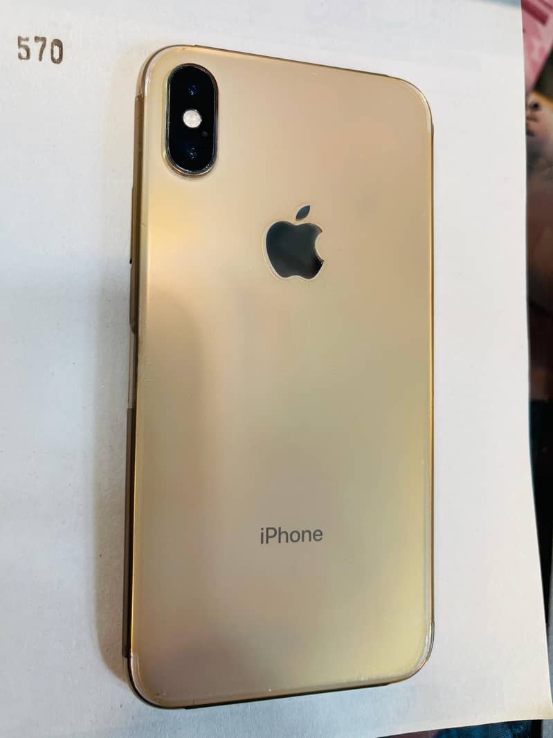 Iphone Xs Gold full original water pack 5