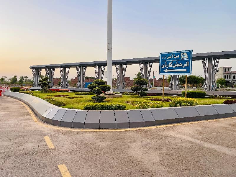 Al Rehman Garden Phase-7 ||On Ground 8 Marla Possession Plot Available For Sale In Umer Block 3