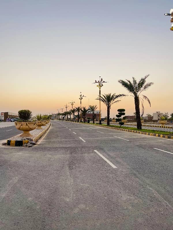 Al Rehman Garden Phase-7 ||On Ground 8 Marla Possession Plot Available For Sale In Umer Block 9