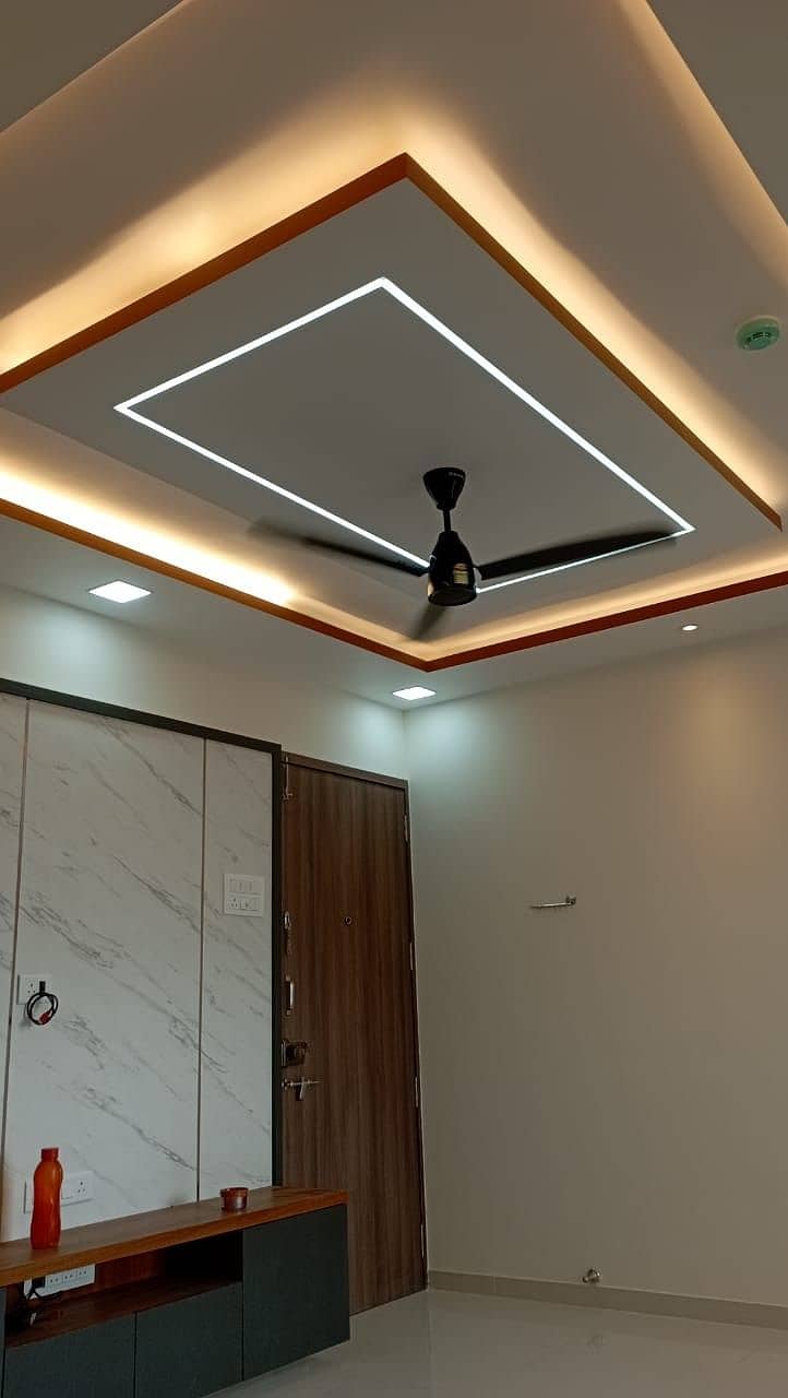 pop ceiling/cemet board /Partition gypsum board & ceiling 5