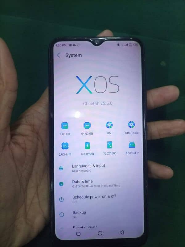 infinix hot 8 X650c 4/64gb 1