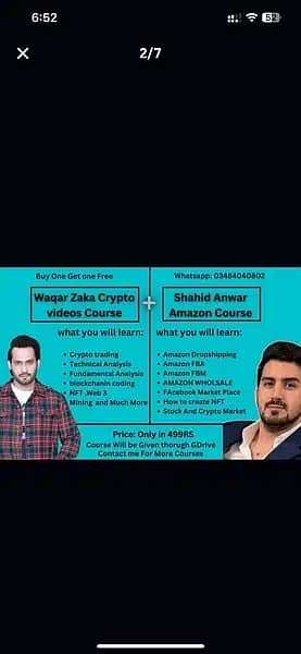 Waqar Zaka Cryptocurrency Complete course Available 1