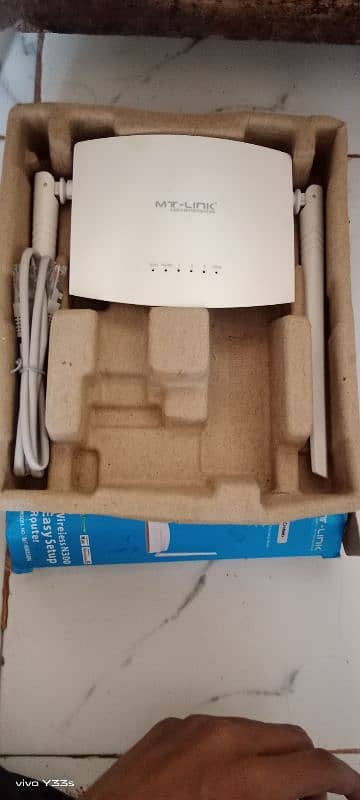 MT-Link Router N300 ( 300mbps) For sale in mint condition 3