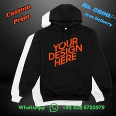 Custom Print Hoodies