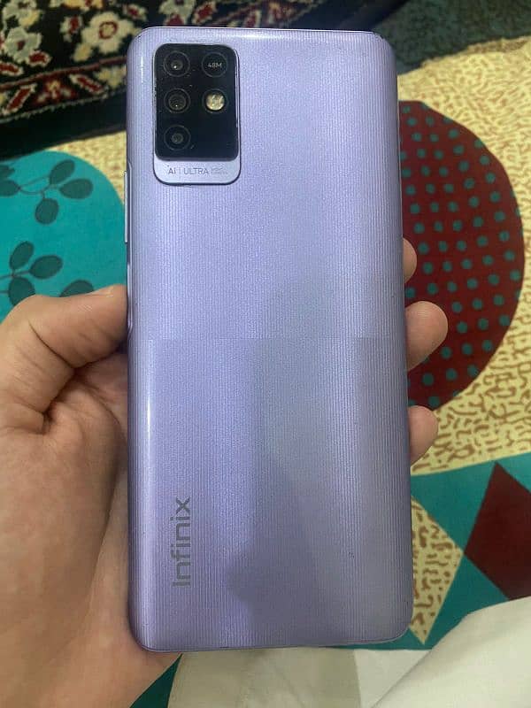 Infinix note 10(6/128) + box/charger 1