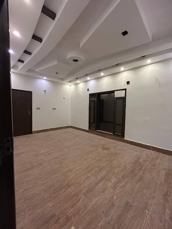 brand new three bed dd portion for rent in johar 3