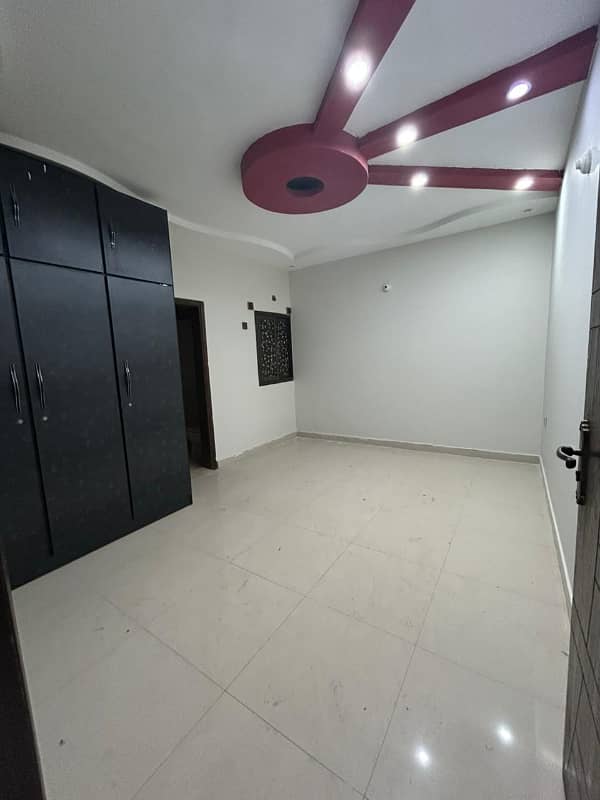 brand new three bed dd portion for rent in johar 9