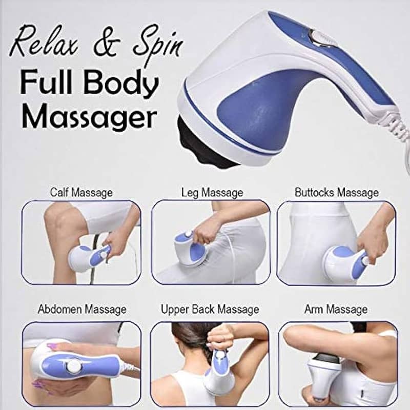 Relax and Spin tone body massager 1