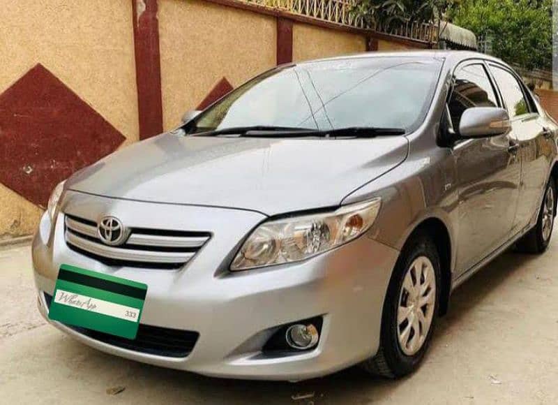 Toyota Corolla GLI 2009 body total original paint100%(Lahore register) 0