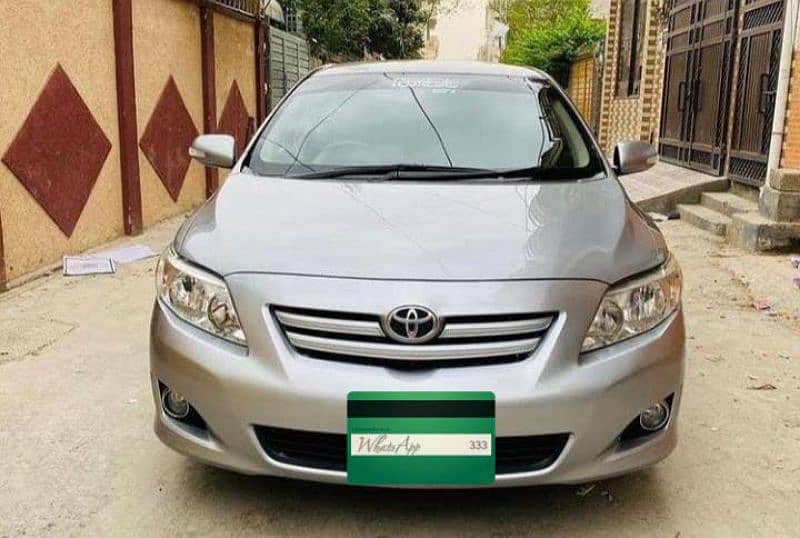 Toyota Corolla GLI 2009 body total original paint100%(Lahore register) 2