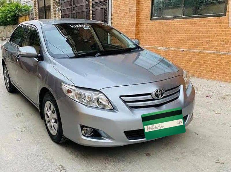 Toyota Corolla GLI 2009 body total original paint100%(Lahore register) 1