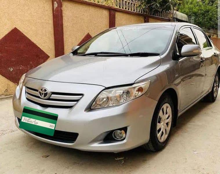 Toyota Corolla GLI 2009 body total original paint100%(Lahore register) 11