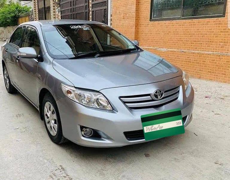 Toyota Corolla GLI 2009 body total original paint100%(Lahore register) 13