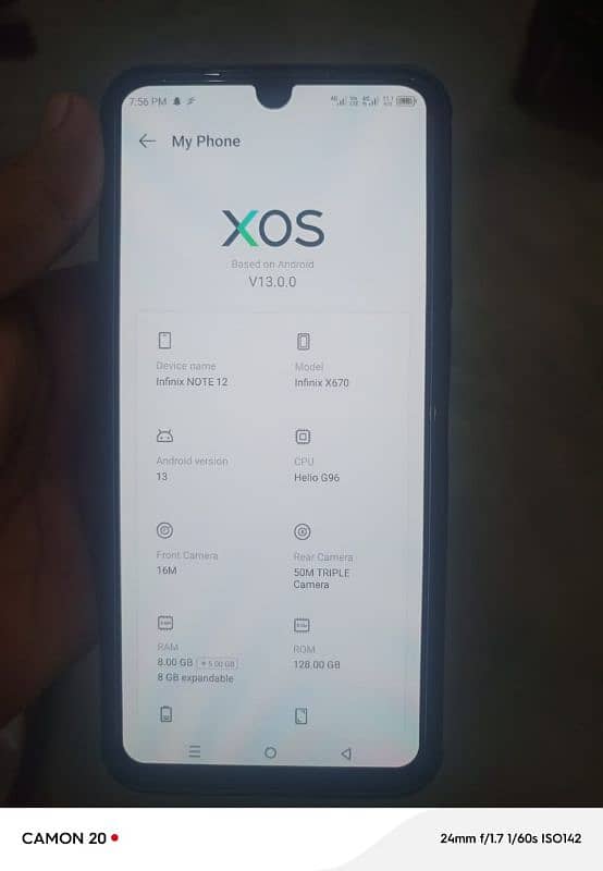 Infinix note 12 for sale (xchng) 1