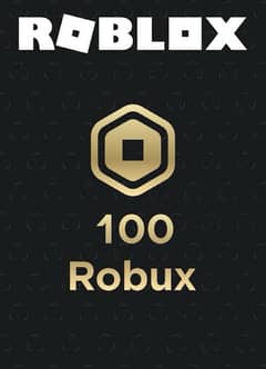 100 Robux gift card