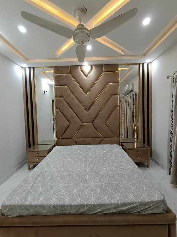 5 Marla Fully Furnished Brand New Spanish Very Very Beautiful Luxury House For Rent In Johar Town Phase-2 Very Super Hot Ideal Location Very Near To Emporium Mall or Lahore Expo Center 24