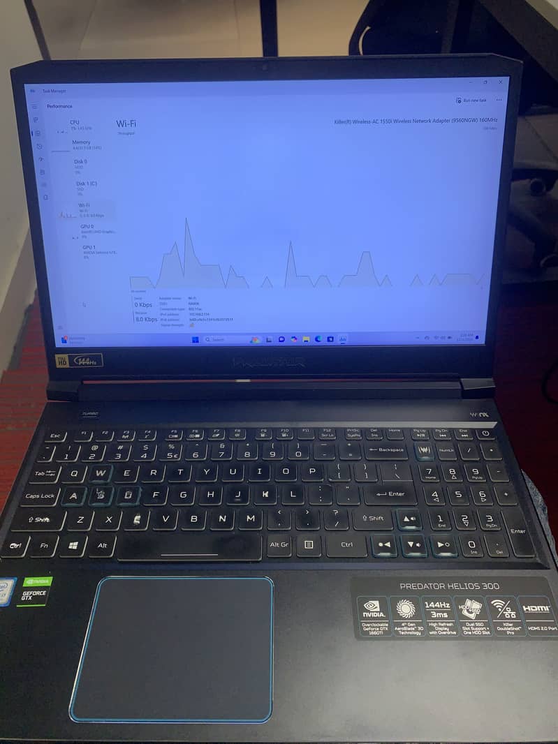 Acer Predator Helios 300 Intel Core i7 9 gen 5