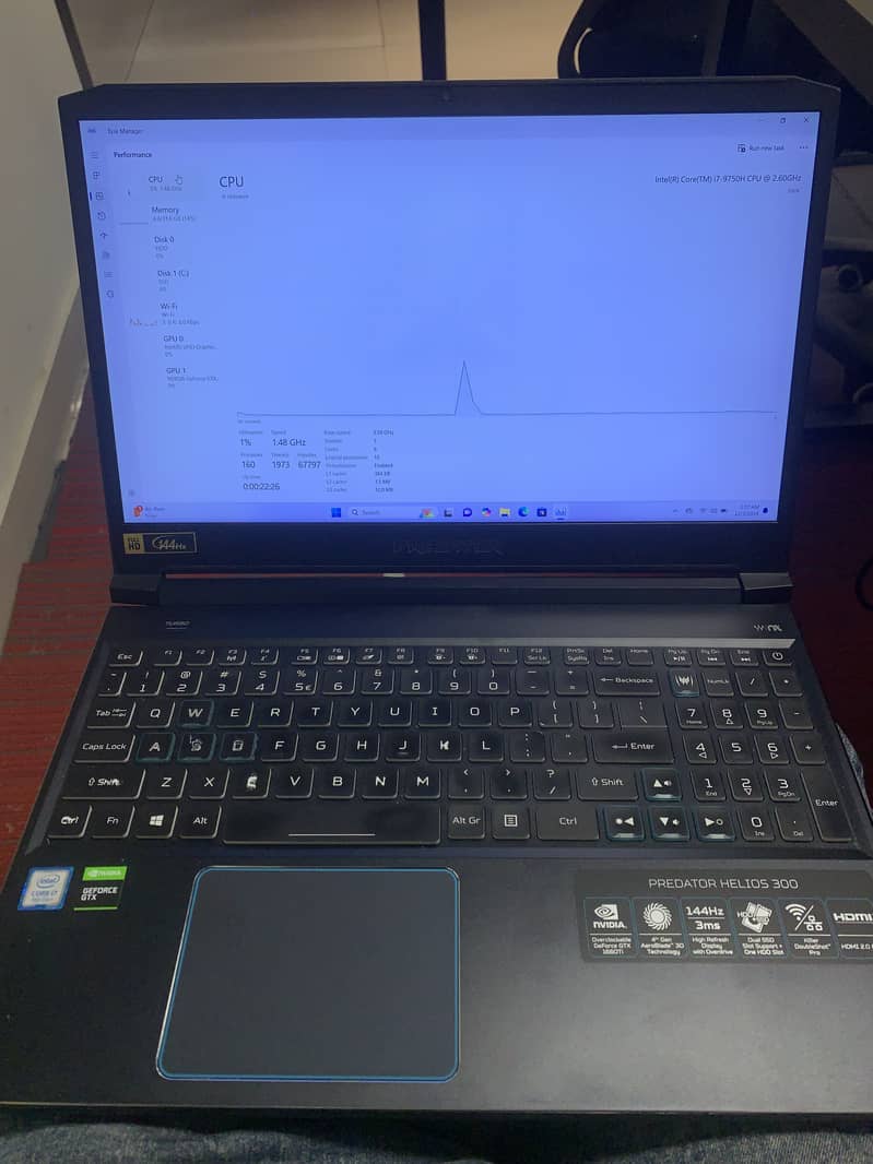 Acer Predator Helios 300 Intel Core i7 9 gen 9