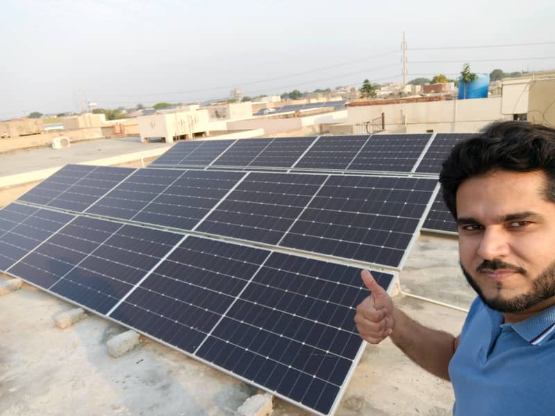 8 kwa Complete solar Solution ongrid & hybrid solar electronic 5