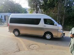 Toyota Hiace Grand Cabin van For Rent Daily, Weekly, Monthly