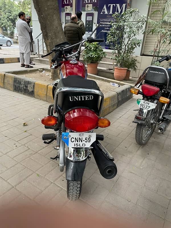 united 125 2024 model Islamabad 4