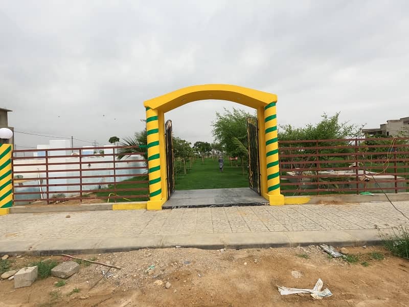 Prime location west open plot in Andaleeb Society 19