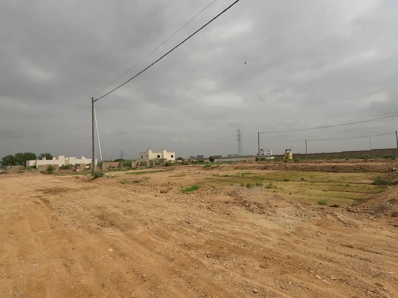 Prime location west open plot in Andaleeb Society 20