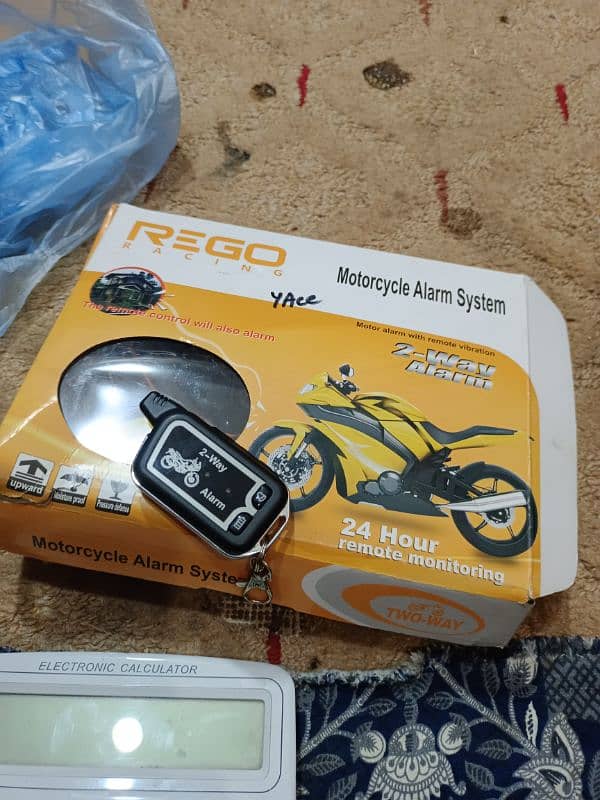 rego motorcycle keyless entry alarm system 0