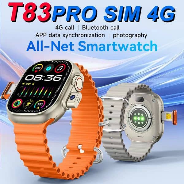 T83 pro ultra samrt watch sim 0