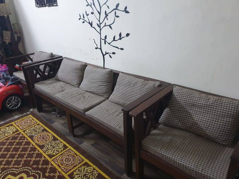 wooden sofa 1