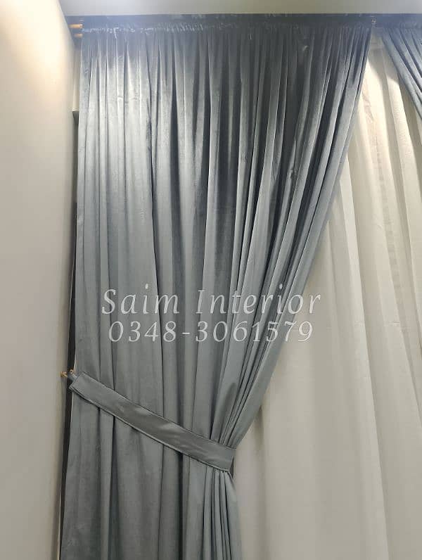 30% Off on Malai Velvet Curtains 4