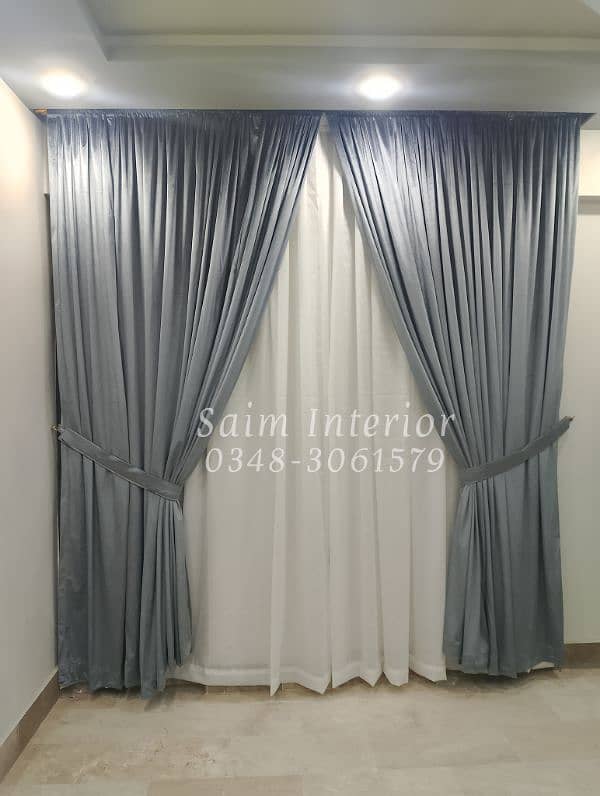 30% Off on Malai Velvet Curtains 6