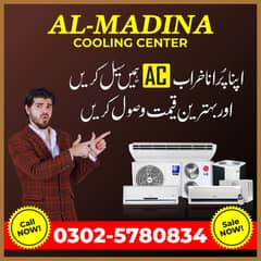 OLD SCRAP AC SPLIT WINDOW AC PORTABLE AC BUYER LAHORE.