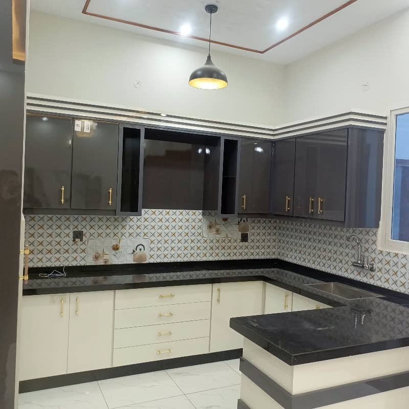 120 Sq Yard Single Storey House For Sale in SAADI GARDEN BLOCK 1 (inside Saadi Town) 0