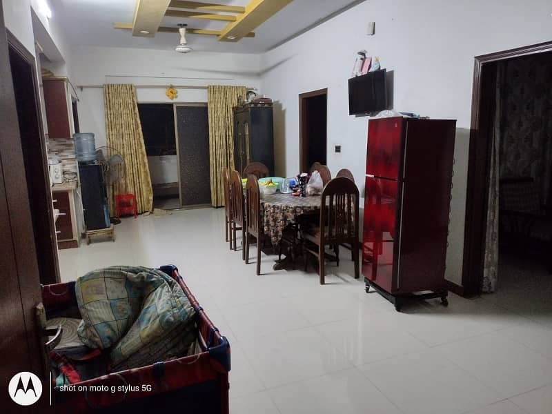 3 Bed DD Apartment First Floor Near Lasania Restaurant Gulshan e Iqbal Block 10A 19