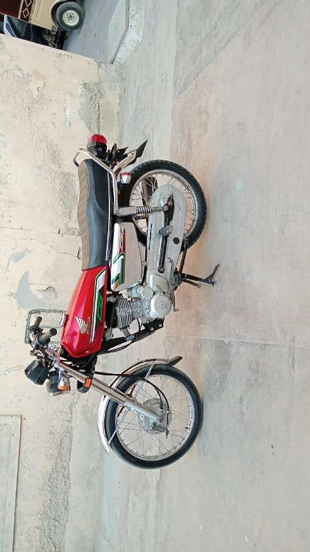 Honda cg125 special edition 1