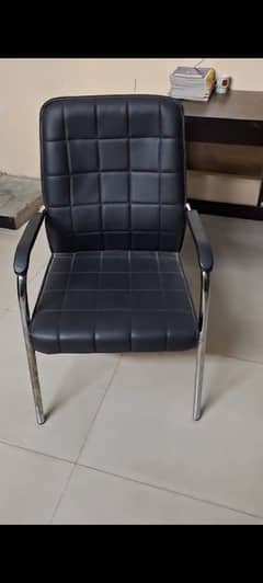 2 visitor chairs